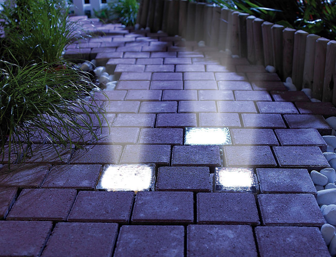 Robuste LED Außen Leuchte Garten Geh Weg Einbau Lampe Terrassen Boden Strahler 