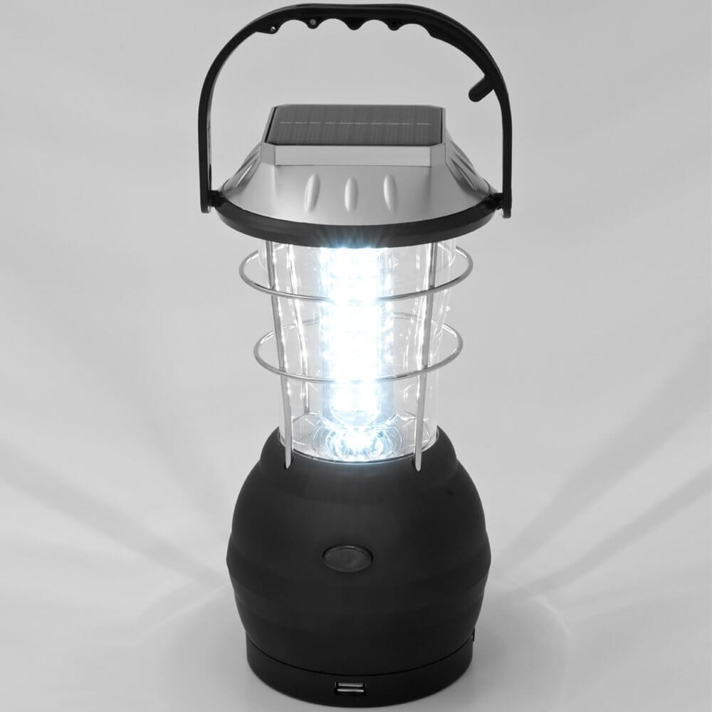LED Campingleuchte Zelt Licht Solarlampe USB Aufladbar Campinglampe 3 Modus